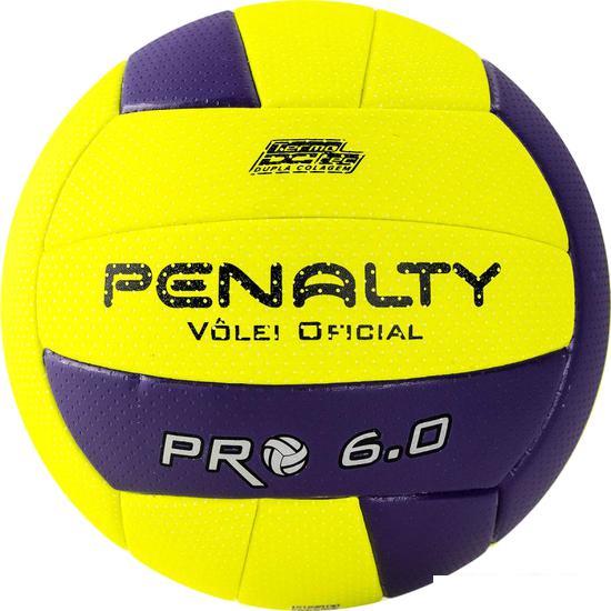 Волейбольный мяч Penalty Bola Volei 6.0 Pro 5416042420-U (5 размер) - фото 2 - id-p209659668