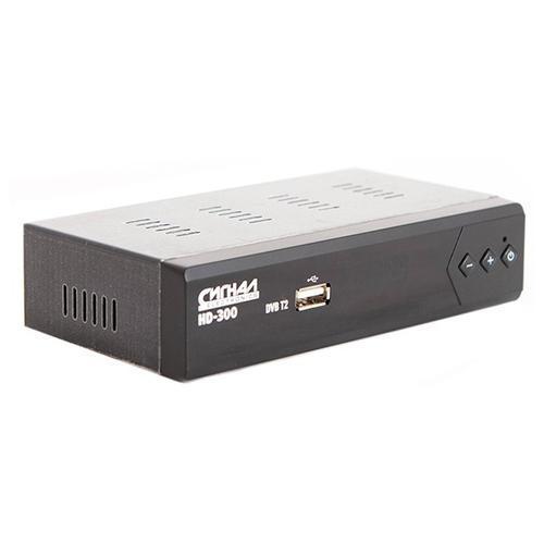 СИГНАЛ HD-300 DVB-T2/DOLBY DIGITAL/WI-FI/дисплей, металл - фото 2 - id-p211203654