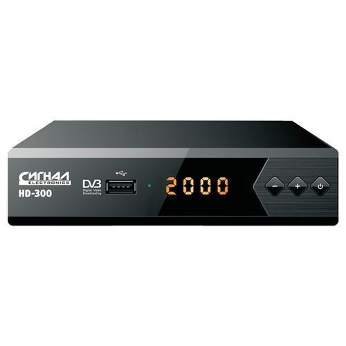 СИГНАЛ HD-300 DVB-T2/DOLBY DIGITAL/WI-FI/дисплей, металл - фото 3 - id-p211203654