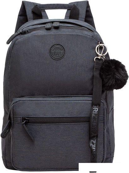 Городской рюкзак Grizzly RXL-321-1 (черный) - фото 2 - id-p209926897