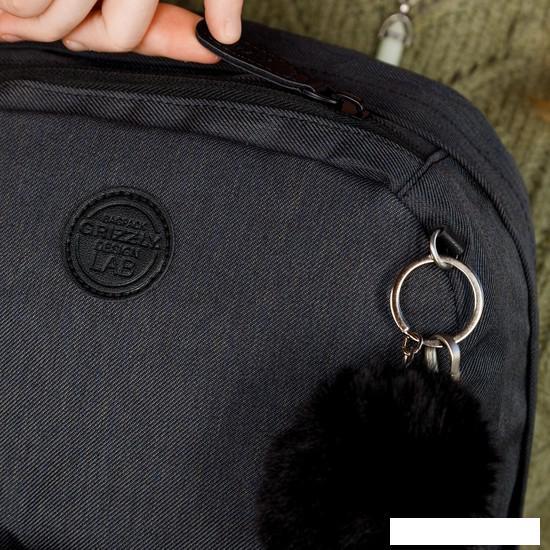 Городской рюкзак Grizzly RXL-321-1 (черный) - фото 8 - id-p209926897