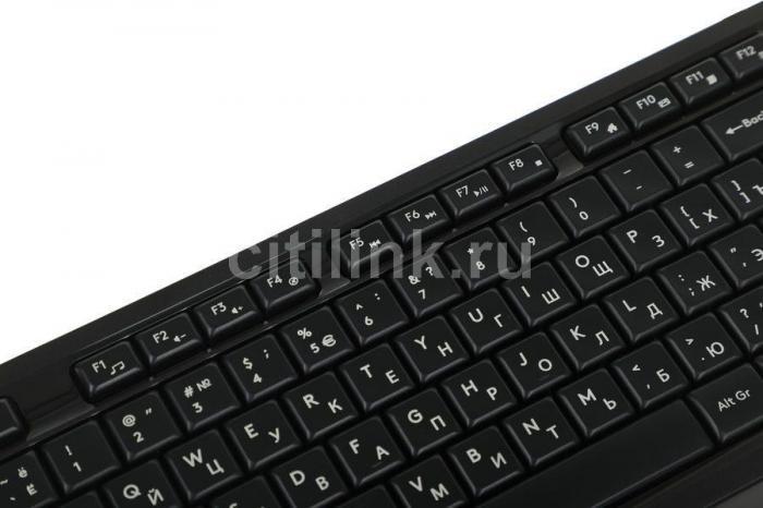 Комплект (клавиатура+мышь) A4TECH Fstyler F1010, USB, проводной, черный и серый [f1010 grey] - фото 2 - id-p211204159