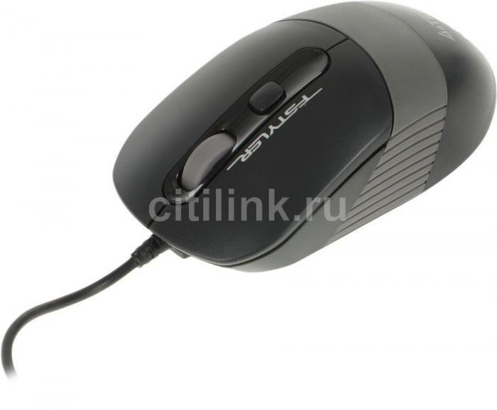 Комплект (клавиатура+мышь) A4TECH Fstyler F1010, USB, проводной, черный и серый [f1010 grey] - фото 6 - id-p211204159