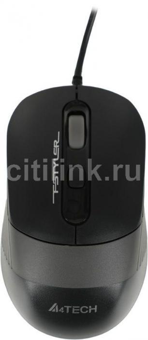 Комплект (клавиатура+мышь) A4TECH Fstyler F1010, USB, проводной, черный и серый [f1010 grey] - фото 7 - id-p211204159