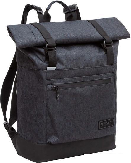 Городской рюкзак Grizzly RQL-315-1 (черный) - фото 1 - id-p209926936