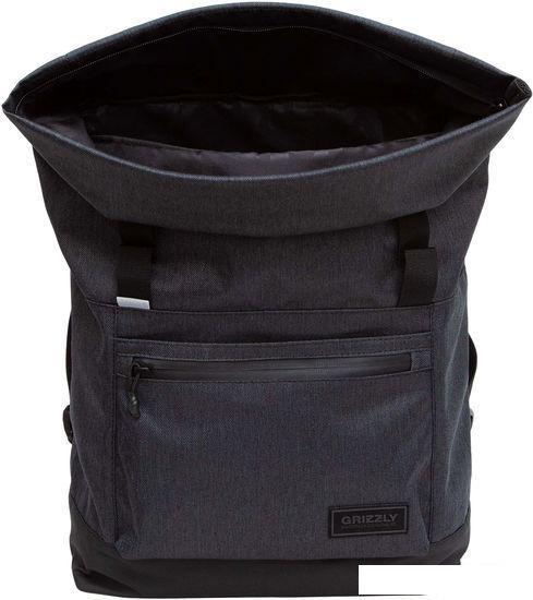 Городской рюкзак Grizzly RQL-315-1 (черный) - фото 3 - id-p209926936