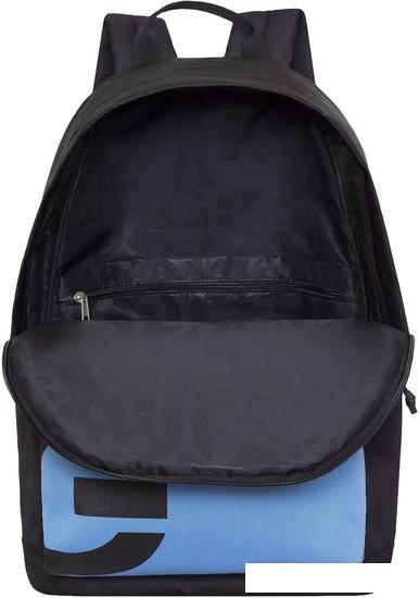 Городской рюкзак Grizzly RQL-317-3 (черный/синий) - фото 5 - id-p209926939