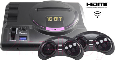 Игровая приставка Retro Genesis HD Ultra + 225 игр - фото 3 - id-p211380235
