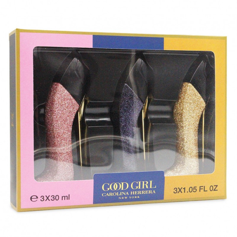 Женский парфюмерный набор Carolina Herrera Good Girl 3x30ml (PREMIUM)