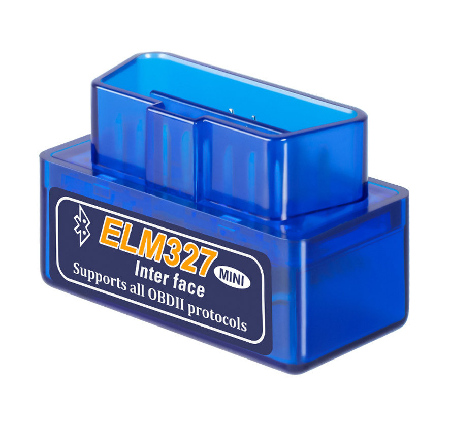 Адаптер Bluetooth v5.1 OBD II - автосканер ELM327, синий 557281 - фото 2 - id-p211382570