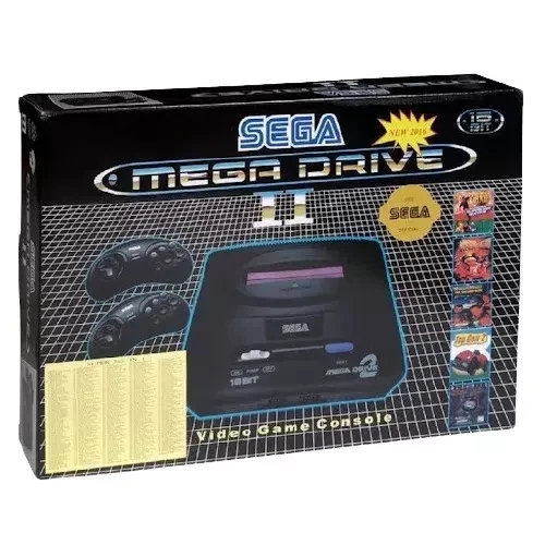 Игровая приставка 16 bit Sega Mega Drive 2 (Сега Мегадрайв) 5 встроенных игр, 2 джойстика. Оригинал - фото 3 - id-p211382424