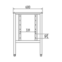 Подставка под пароконвектомат Abat ПК-6-13