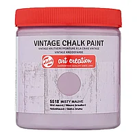 Краска декоративная "VINTAGE CHALK PAINT", 250 мл, 5518 приглушенный лиловый