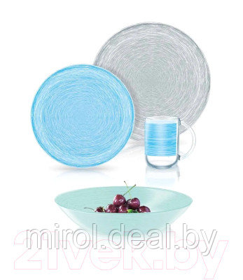 Набор столовой посуды Luminarc Brush Mania Mix & Mach Q6028 - фото 4 - id-p211388162