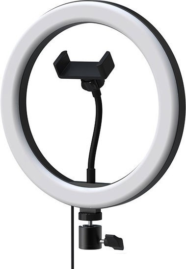 Кольцевая лампа Ritmix RRL-260 (режимы света, питание от USB, 26см) черный - фото 1 - id-p208993038