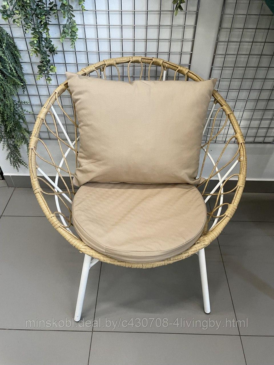 Кресло для дома и дачи Мальорка плетеное - фото 2 - id-p211389097