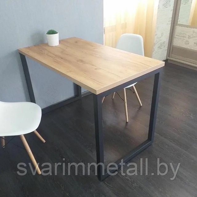 Стол обеденный, в стиле лофт (LOFT), из металла