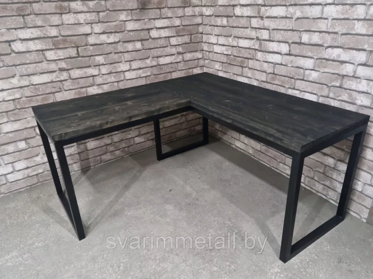 Стол офисный, в стиле лофт (LOFT), из металла