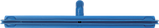 Гигиеничный сгон с подвижным креплением и сменной кассетой, 600 мм, синий цвет, фото 2