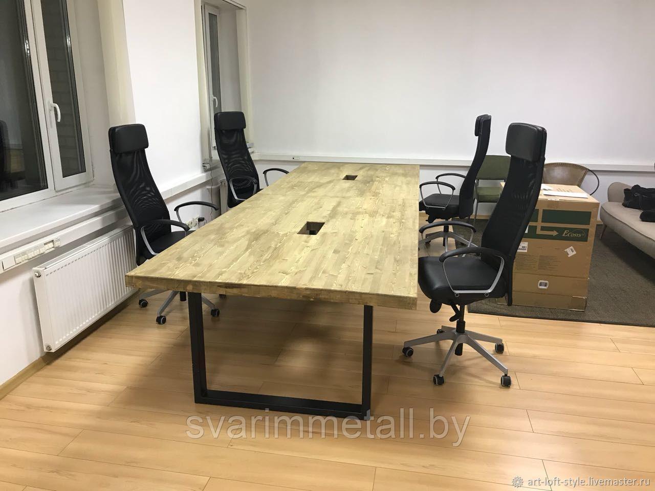 Стол офисный, в стиле лофт (LOFT), из металла