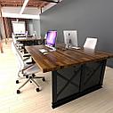 Стол офисный, в стиле лофт (LOFT), из металла, фото 10