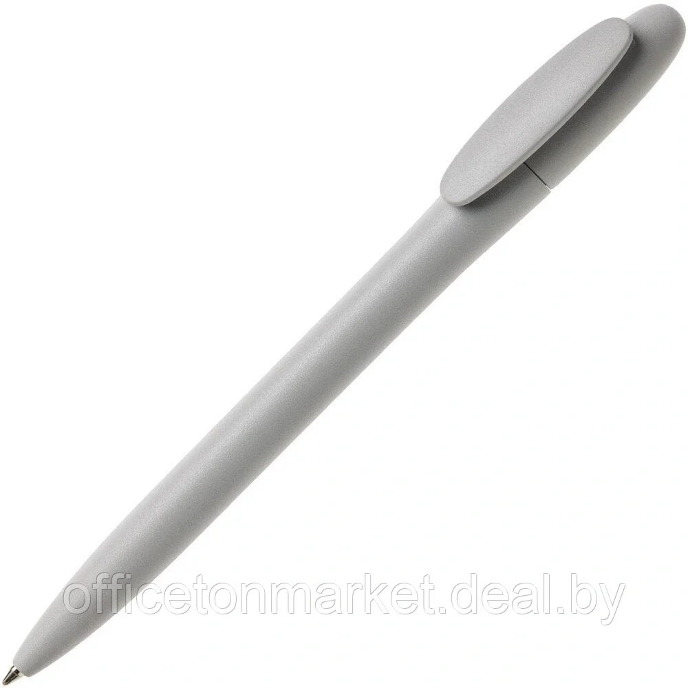 Ручка шариковая автоматическая "Bay MATT", 1.0 мм, серый, стерж. синий - фото 1 - id-p206789234