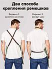 Фартук универсальный для персонала,для барбекю(цвет светло-коричневый), фото 4