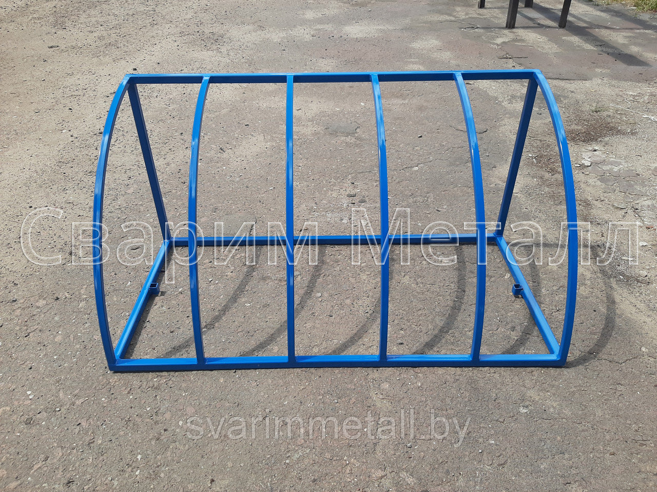 Велопарковки для велосипедов, из металла, синий - фото 1 - id-p211397746