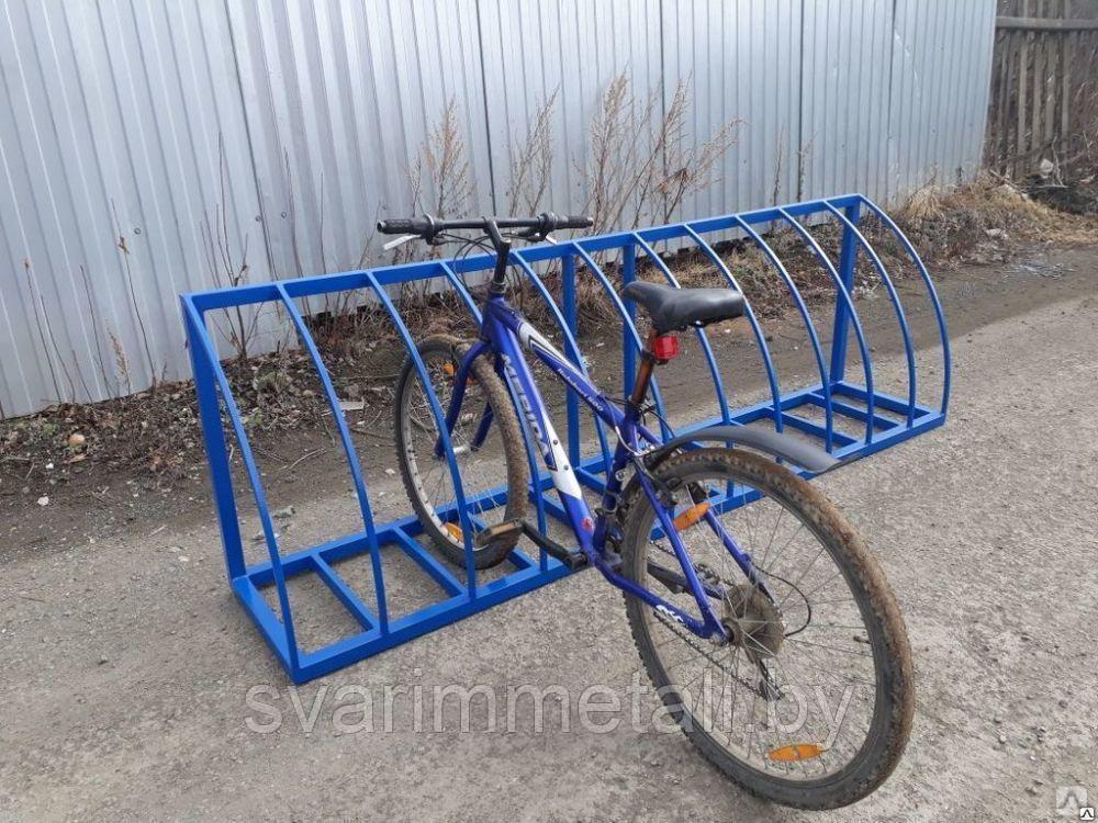 Велопарковки для велосипедов, из металла, синий - фото 10 - id-p211397746