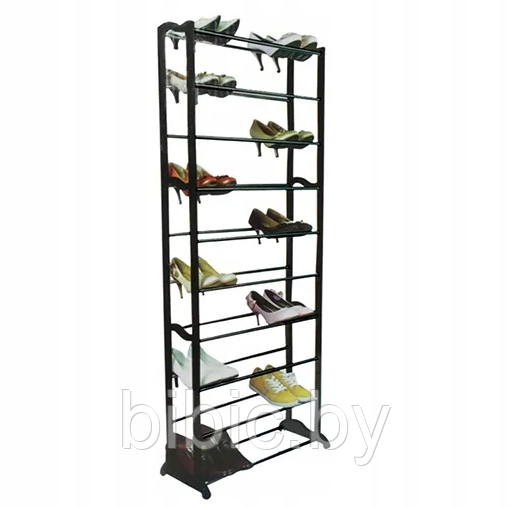 Универсальная полка стеллаж для обуви, стойка обувная напольная 8001 Amazing Shoe Rack, этажерка для обуви - фото 2 - id-p211397826