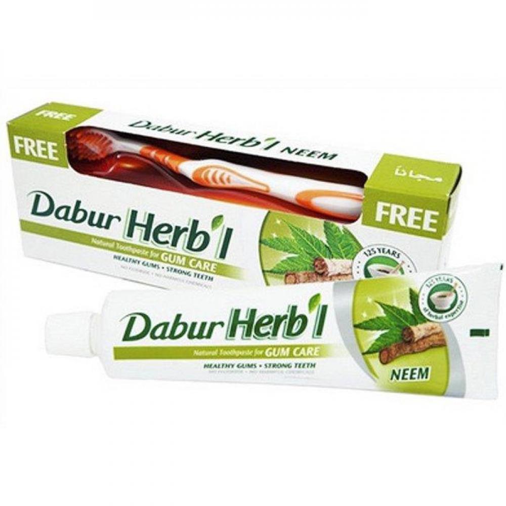 Зубная паста Дабур Ним Dabur Neem со щеткой в комплекте, 150 гр