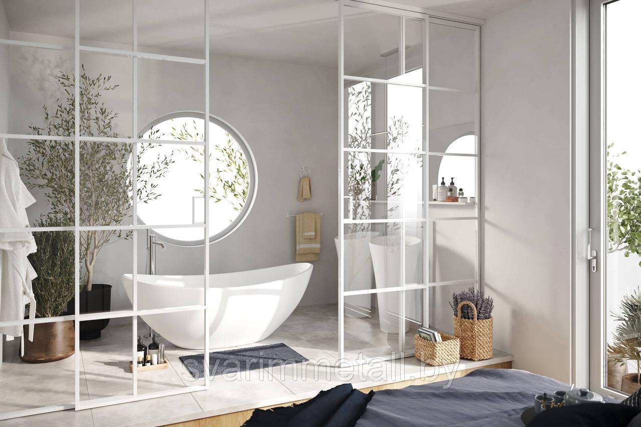 Перегородки офисные, в стиле лофт (LOFT), белый - фото 10 - id-p211401268