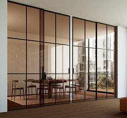 Перегородки офисные, в стиле лофт (LOFT), коричневый