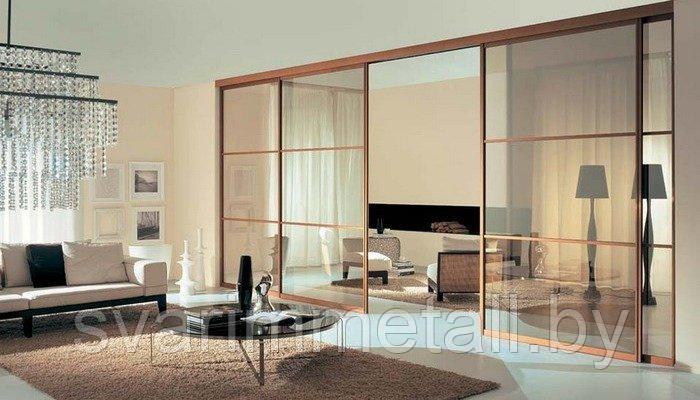 Перегородки офисные, в стиле лофт (LOFT), коричневый
