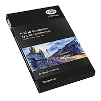 Набор красок акварельных "Старый Мастер", 36 цветов, кюветы