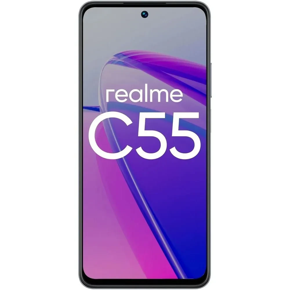 Смартфон Realme C55 8GB/256GB с NFC Черный - фото 2 - id-p211402610