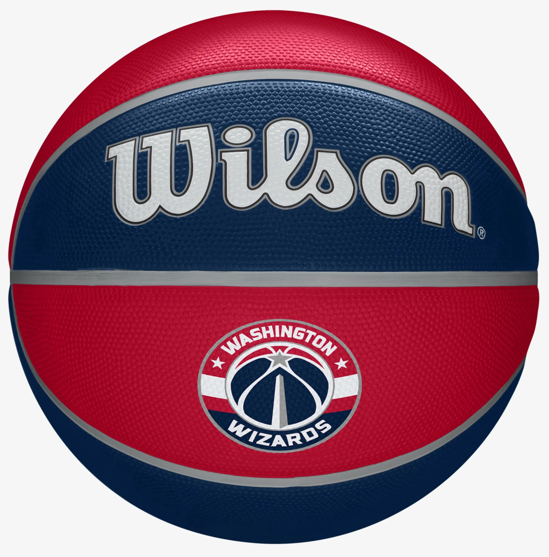 Мяч баскетбольный 7 WILSON NBA Team Tribute Washington Wizards - фото 1 - id-p210928200