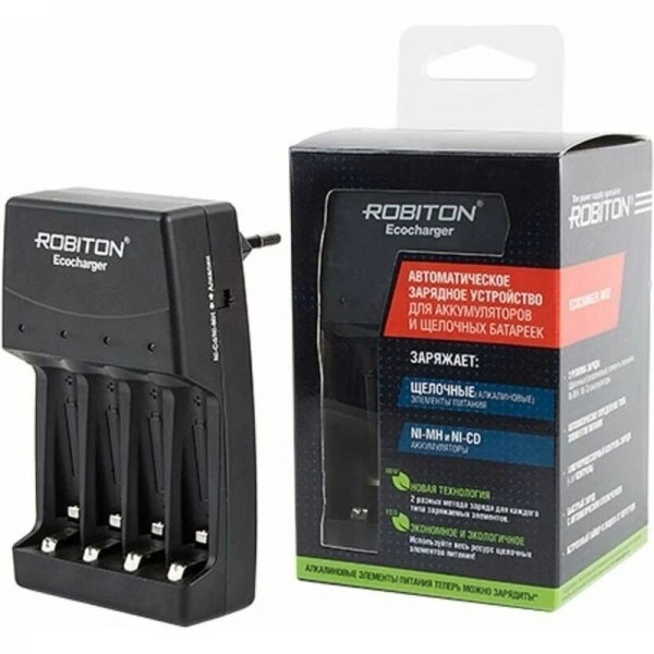 Зарядное устройство Robiton EcoCharger AK02 - фото 2 - id-p211402699