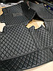 Коврики в салон Toyota  Yaris II 2009-2012 Эко-Кожа Ромб .(цвет Черный), фото 7