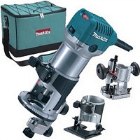 Makita RT0700CX2, Фрезер кромочный многофункциональный, 710 Вт, сумка, (Makita RT 0700 CX2)