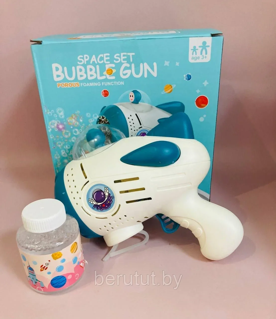 Мыльные пузыри пистолет, генератор мыльных пузырей Bubble Gun - фото 2 - id-p211411031