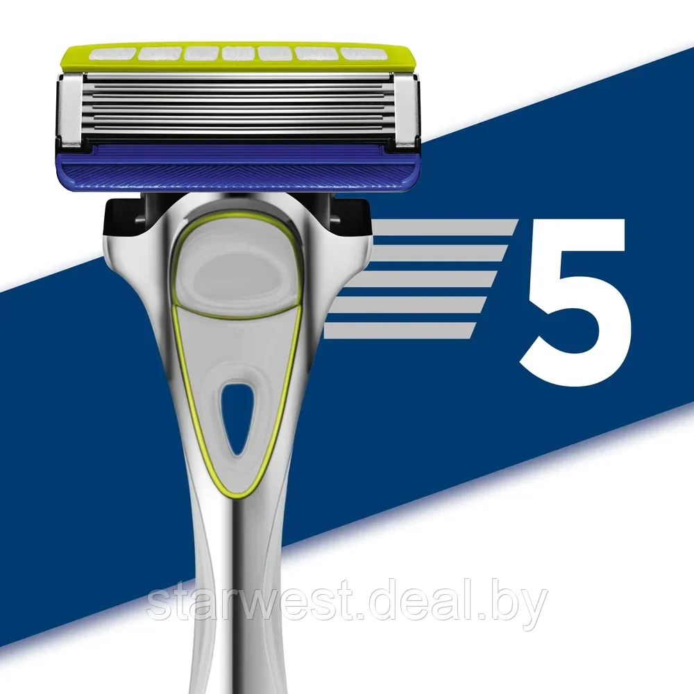 Wilkinson Sword / Schick Hydro 5 Sensitive с 1 кассетой Бритва / Станок для бритья мужской - фото 6 - id-p211410996