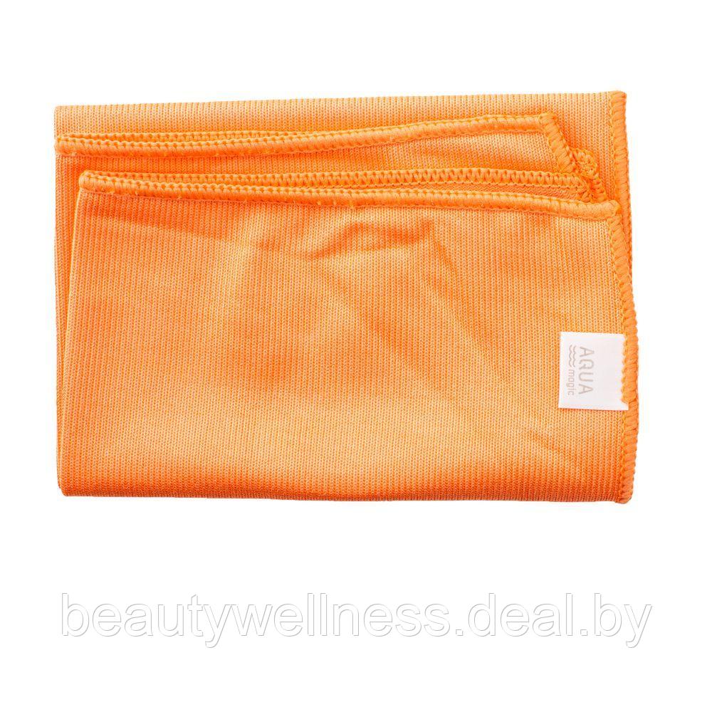 Салфетка гладкая для стекла AQUAmagic Ujut, оранжевая, 40 х 30 см - фото 2 - id-p211411102