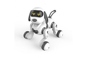 Радиоуправляемая собака-робот Smart Robot Dog Dexterity Черная, фото 2