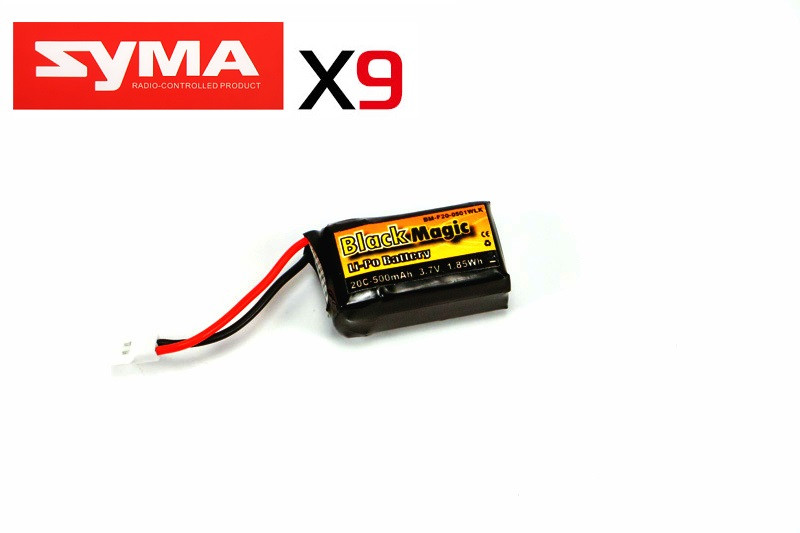 LiPo 3,7В(1S) 500mAh 20C Soft Case Molex plug (for Syma X9) - фото 1 - id-p211411122