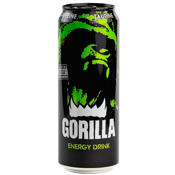 Напиток энергетический Gorilla Original Pure Energy 0,45л - фото 1 - id-p211411388