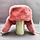 Шапка - ушанка сувенирная "Цветной мех" унисекс, Нежно-розовая 56 размер, фото 9