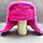 Шапка - ушанка сувенирная "Цветной мех" унисекс, Нежно-розовая 56 размер, фото 10