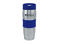 Термокружка Kelli KL-0942 400ml Blue