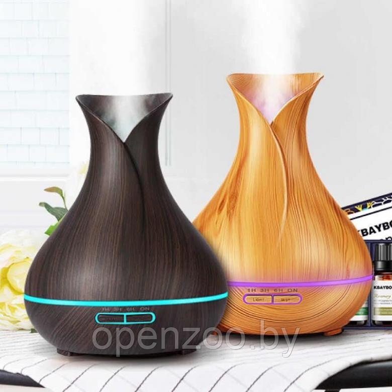 Увлажнитель воздуха, аромадиффузор Air Humidifier Aromatherapy Тюльпан (луковица), с пультом, 400ml, 220V - фото 2 - id-p207595941